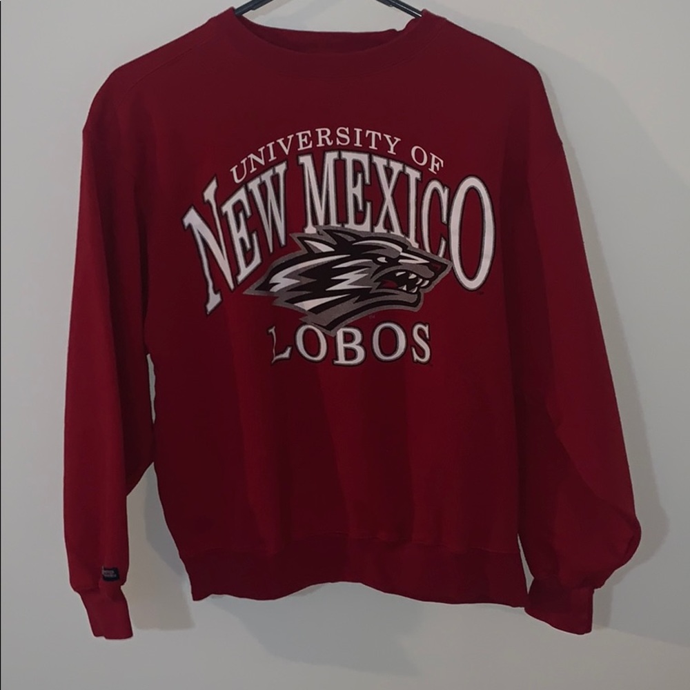 University of New Mexico crew neck
